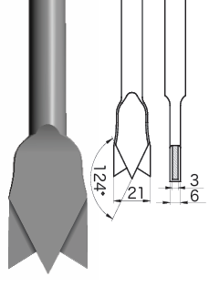 兩刃鑿/Double Edge Cutter YM13