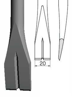 点焊切削鑿/Spot Weld Buster Cutter YM51