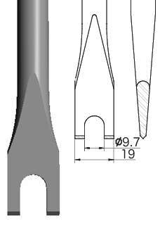 点焊切削鑿/Spot Weld Cutter (Buster) 9.7 YM49