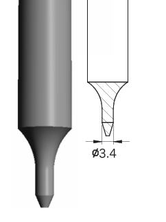 空心釘鑿/Truck Brake Rivet Punch YM44