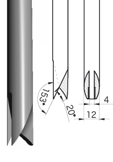 銑第九支/Sheet6 Metal Cutter YM17