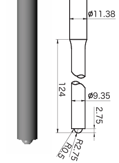 Roll Pin Punch Set（１０ｍｍ）YM59