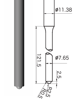 Roll Pin Punch Set（８ｍｍ）YM58