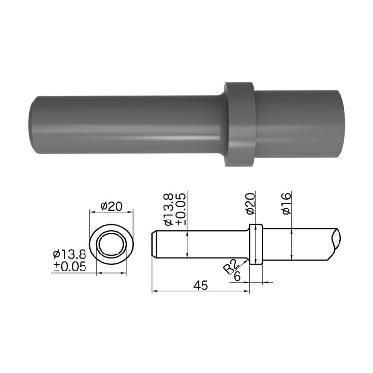 16mm圓型／Round 13.8mm