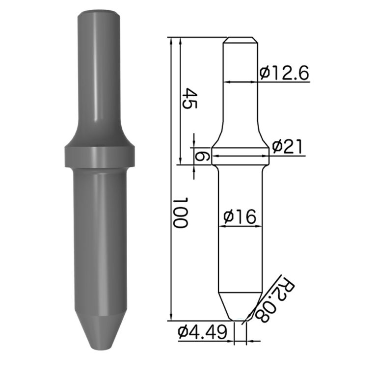 鉚釘鎚／Hammer Chisel (3/32″) YM701