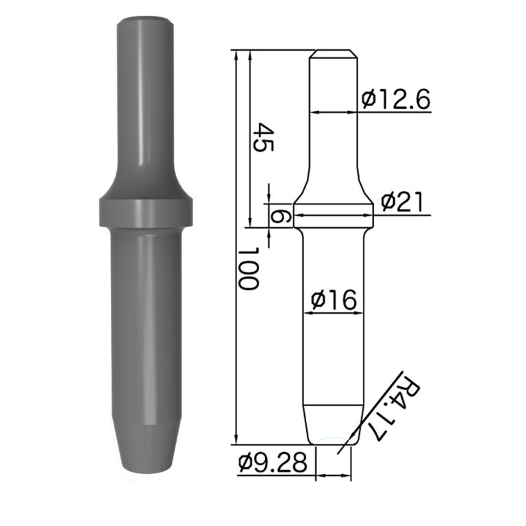 鉚釘鎚／Hammer Chisel (3/16″) YM704