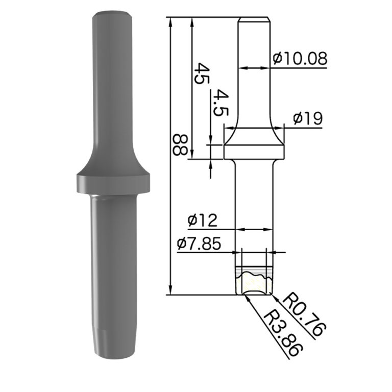 鉚釘鎚／Hammer Chisel (5/32″) YM902