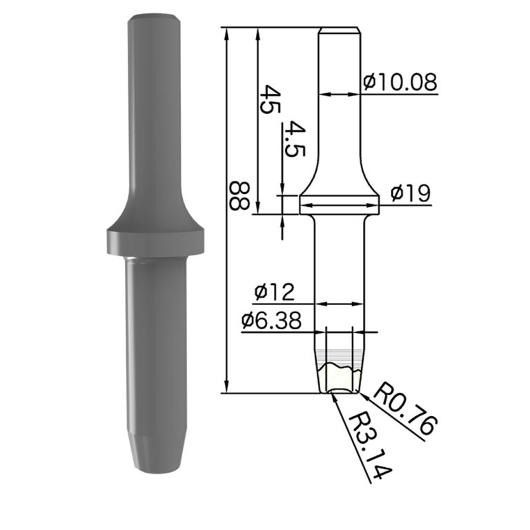 鉚釘鎚／Hammer Chisel (1/8″) YM903