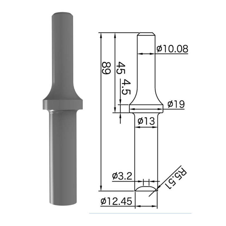 鉚釘鎚／Hammer Chisel (1/4″) YM906